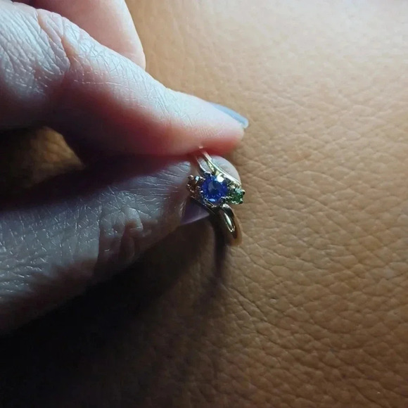 💙🌹Gold-plated Mother's ring. yellow - Picture 7 of 8